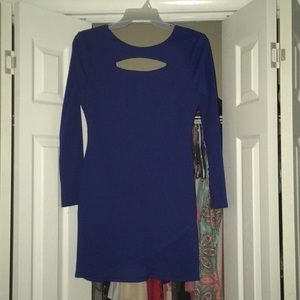 Royal blue club dress! Perfect for a night out!
